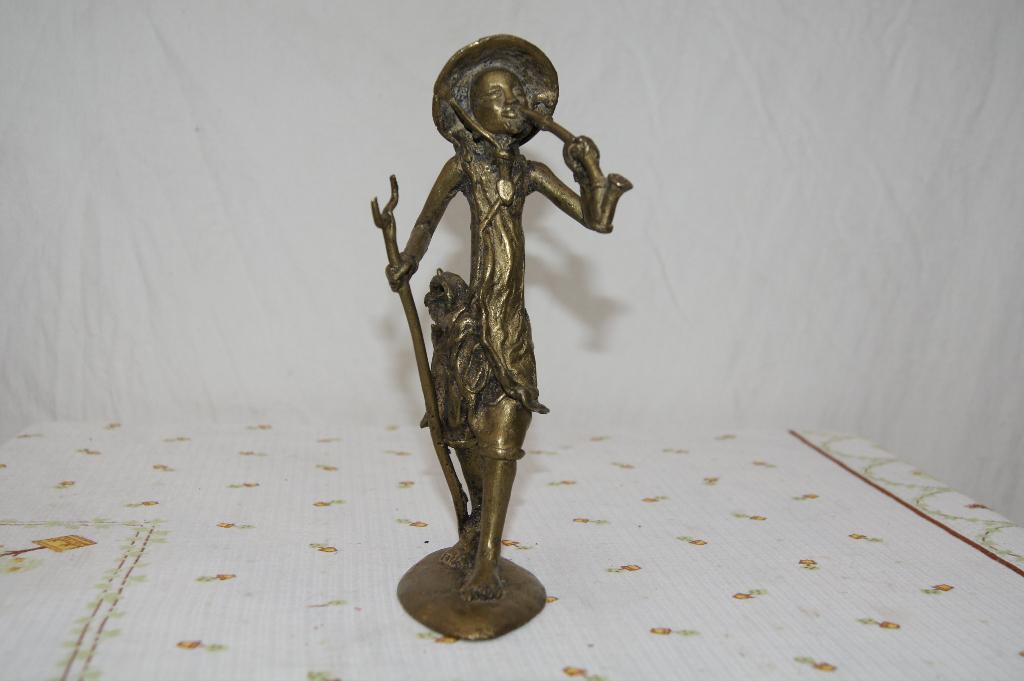 Sculptuur van een Man  ( brons, Antiek en Kunst, Kunst | Beelden en Houtsnijwerken, Ophalen of Verzenden, Brons, Beeld