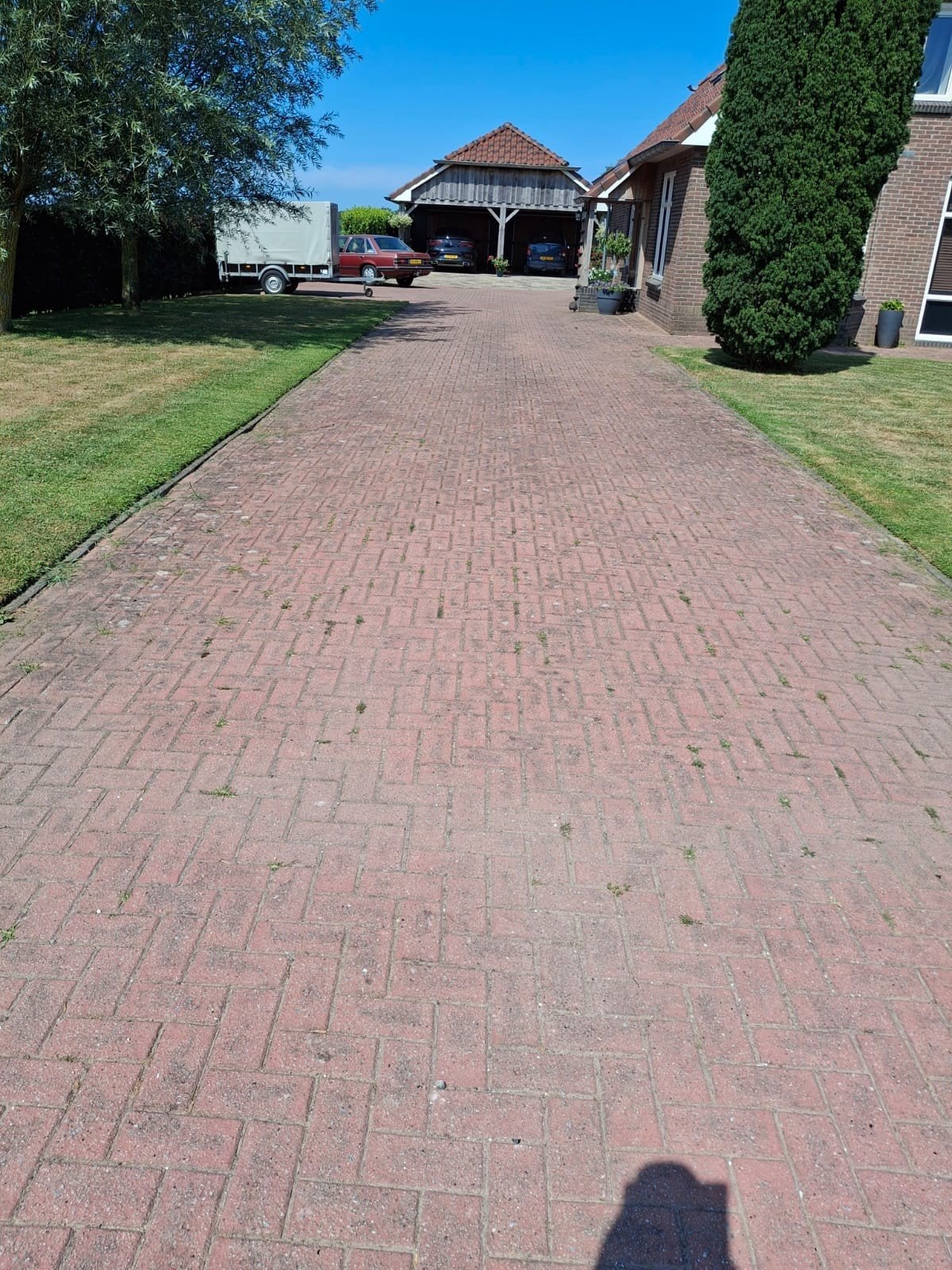 Gratis klinkers, Tuin en Terras, Ophalen, Beton, 10 m² of meer, Klinkers