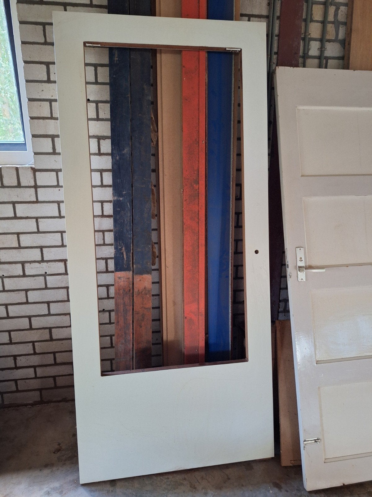 Nieuwe houten Northgo binnendeur, Doe-het-zelf en Verbouw, Ophalen, 80 tot 100 cm, Binnendeur, Nieuw