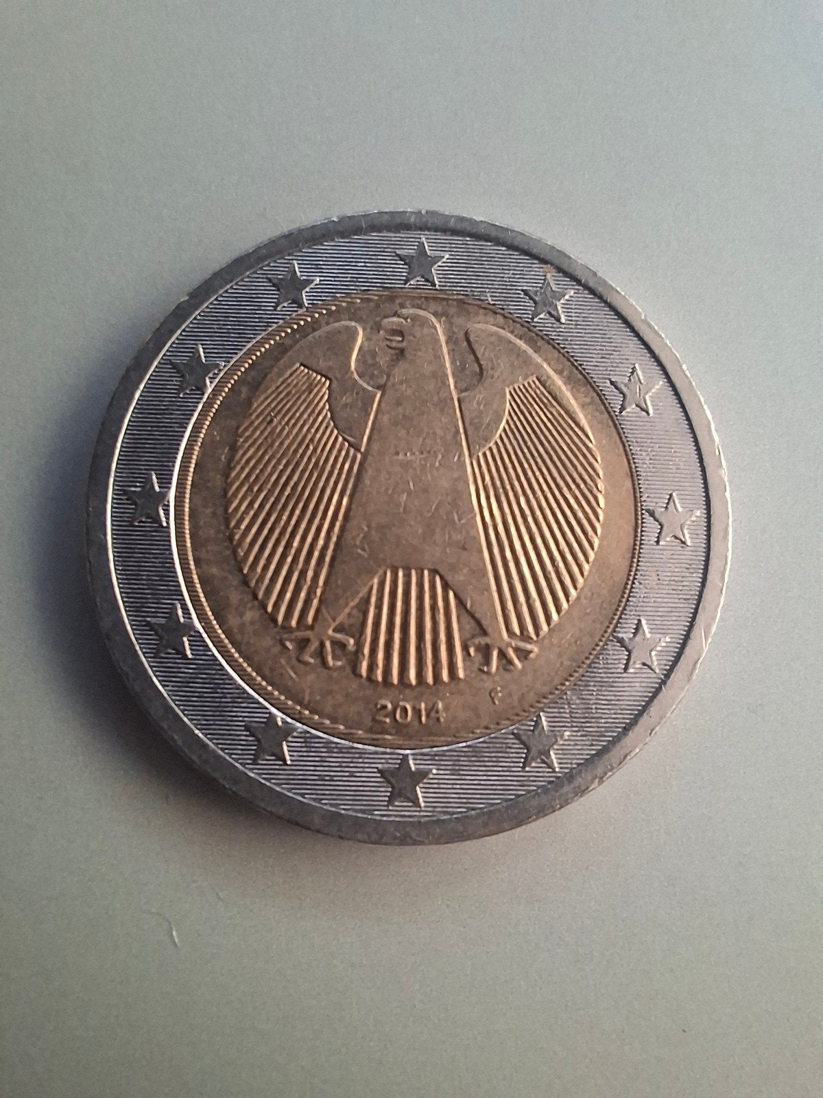2 euro Duitsland 2014 F, Postzegels en Munten, Munten | Europa | Euromunten, Ophalen of Verzenden, Overige landen, 2 euro