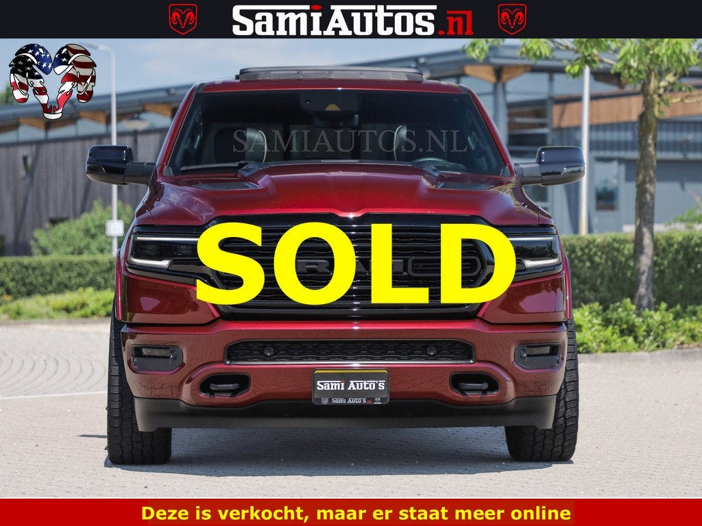 Dodge Ram DELMONICO | LIMITED NIGHT 5.7 V8 | BOM VOL | HUD |, Automaat, Gebruikt, 5654 cc, Met garantie (alle)