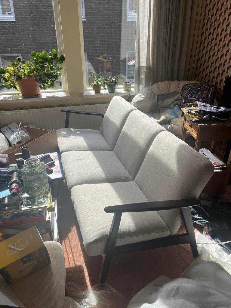 IKEA Ekenäset bank 3-zits, Huis en Inrichting, Ophalen, Driepersoons, 75 tot 100 cm, Zo goed als nieuw