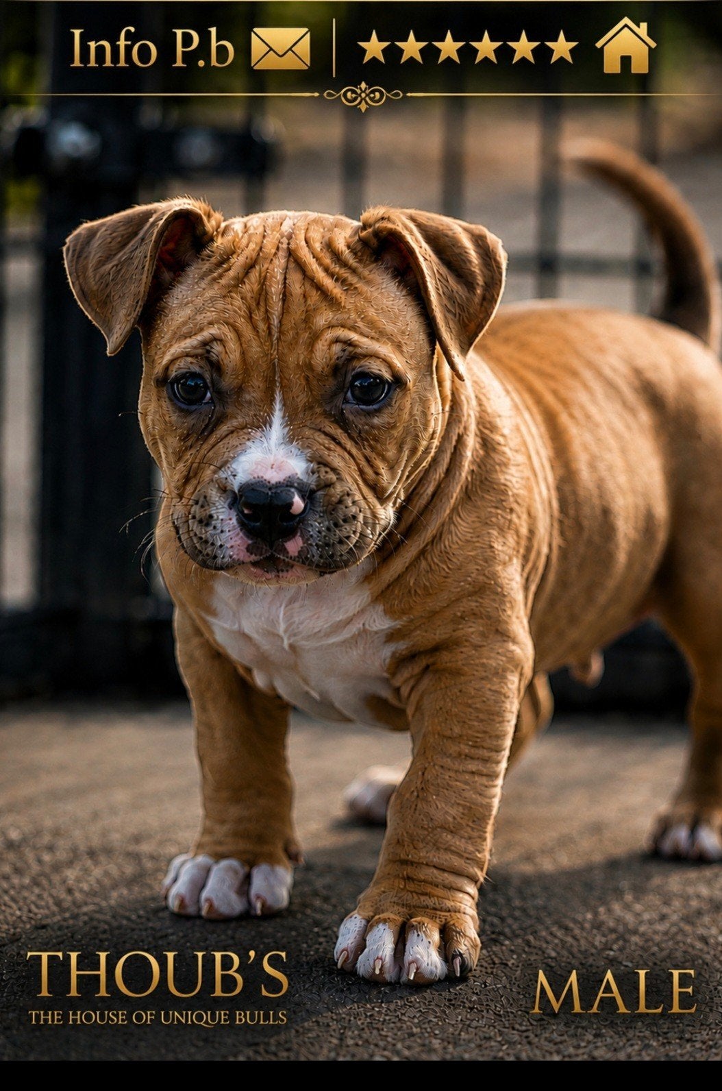 american bully pocket bully 10 weken, Parvo, Overige rassen, 8 tot 15 weken, Meerdere