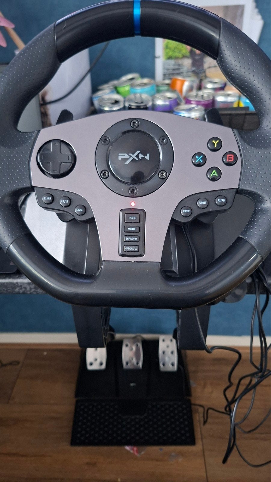 (te ruil) (of veeel ste duur tekoop)PXN V9 Gaming Stuur met, Ophalen, Overige merken, Zo goed als nieuw