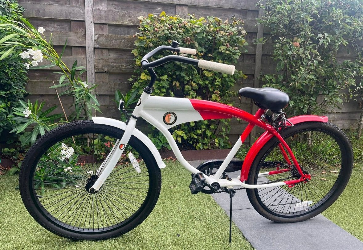 Fiets Feyenoord, Fietsen en Brommers, Ophalen, Gebruikt, Staal