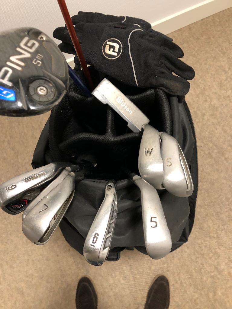 Golfset, Sport en Fitness, Golf, Ophalen, Gebruikt, Golfkar, Overige merken