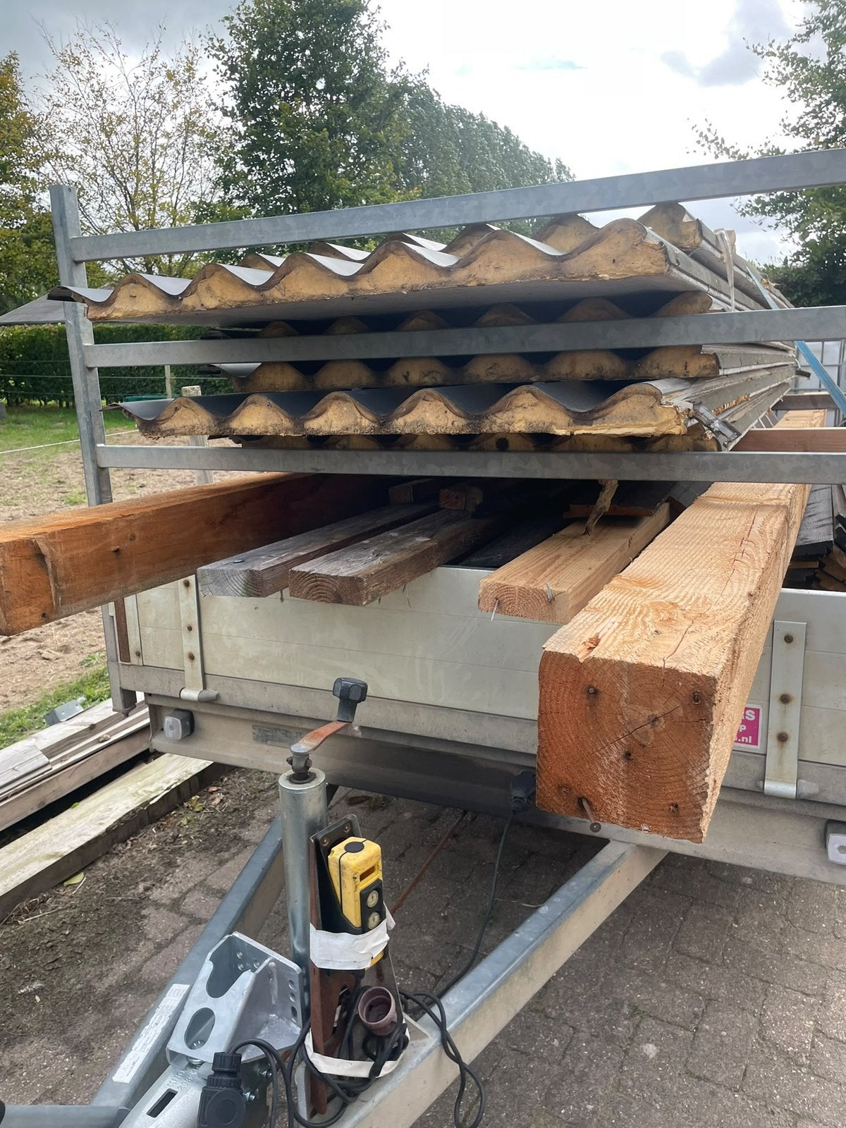 Dakplaten, Ophalen, Zo goed als nieuw, 250 cm of meer, Overige typen