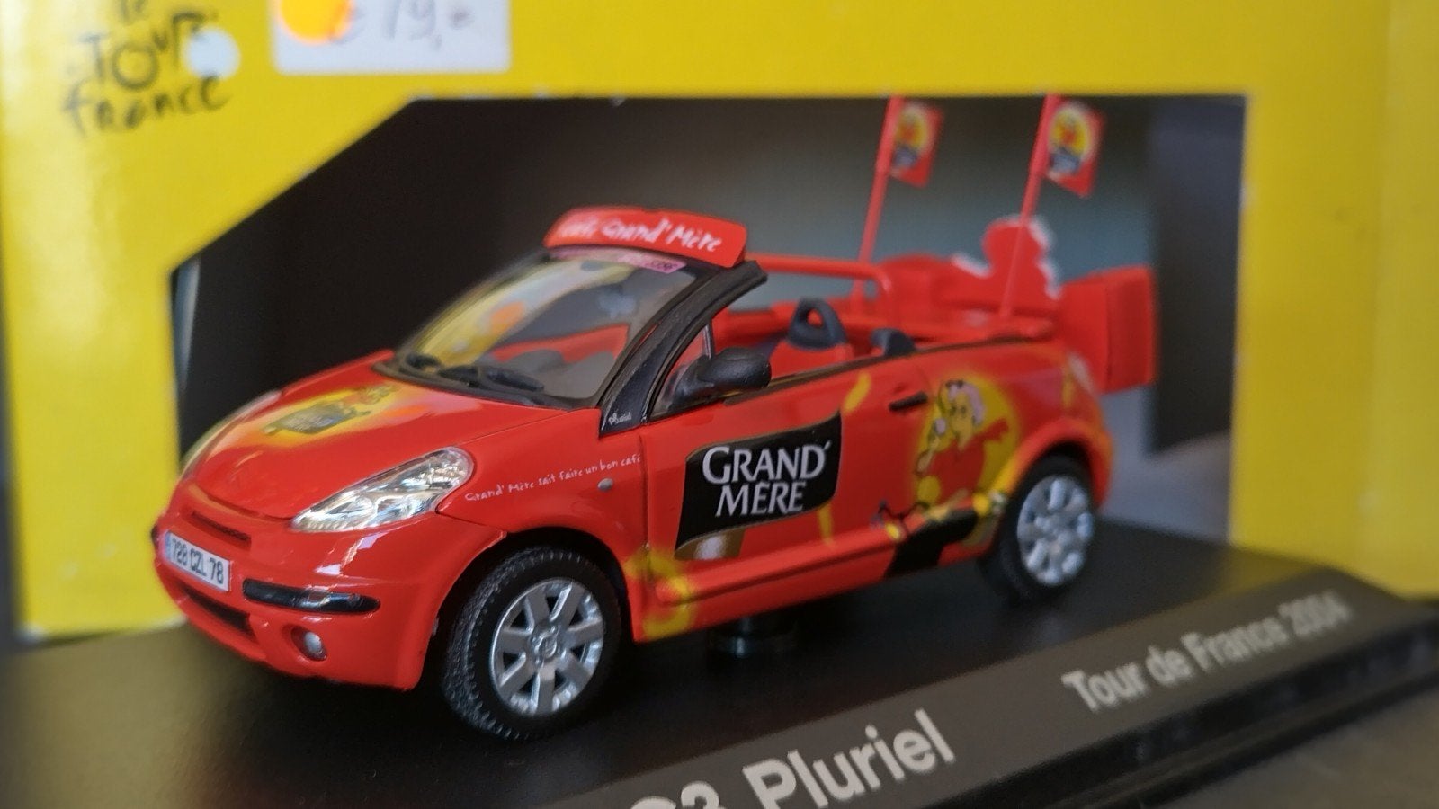 Citroen C3 Pluriel Tour de France 1:43 Norev Pol, Auto, Verzenden, ., Nieuw