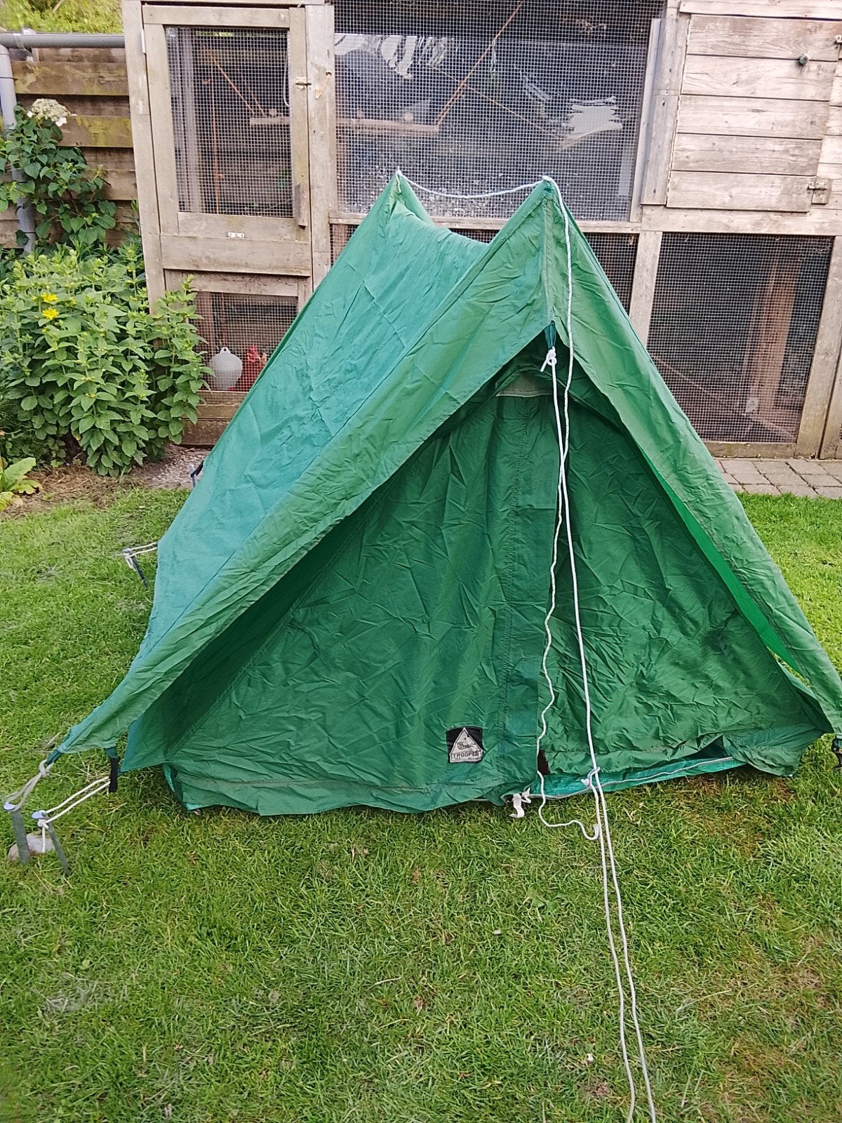 Vintage lichtgewicht Trooper 2-persoons tent, Ophalen of Verzenden, Gebruikt, Tot en met 2