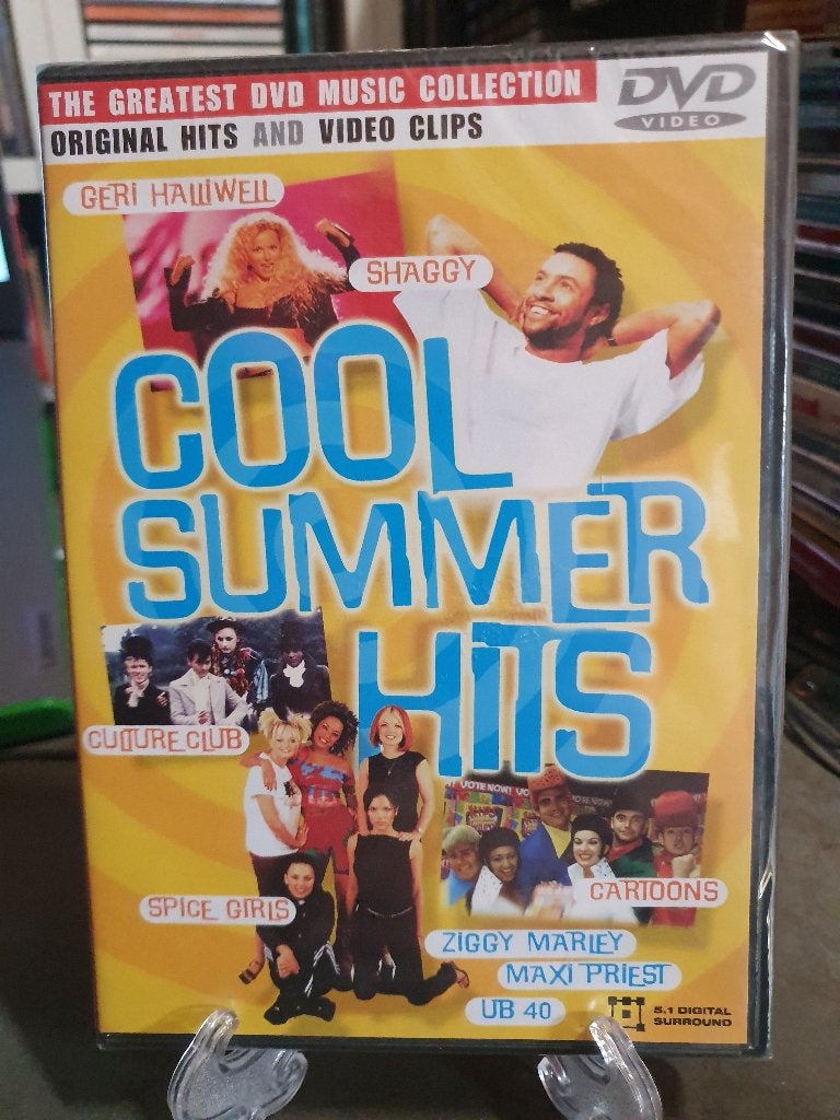 Muziek DVD Cool summer hits., Alle leeftijden, Ophalen, Zo goed als nieuw