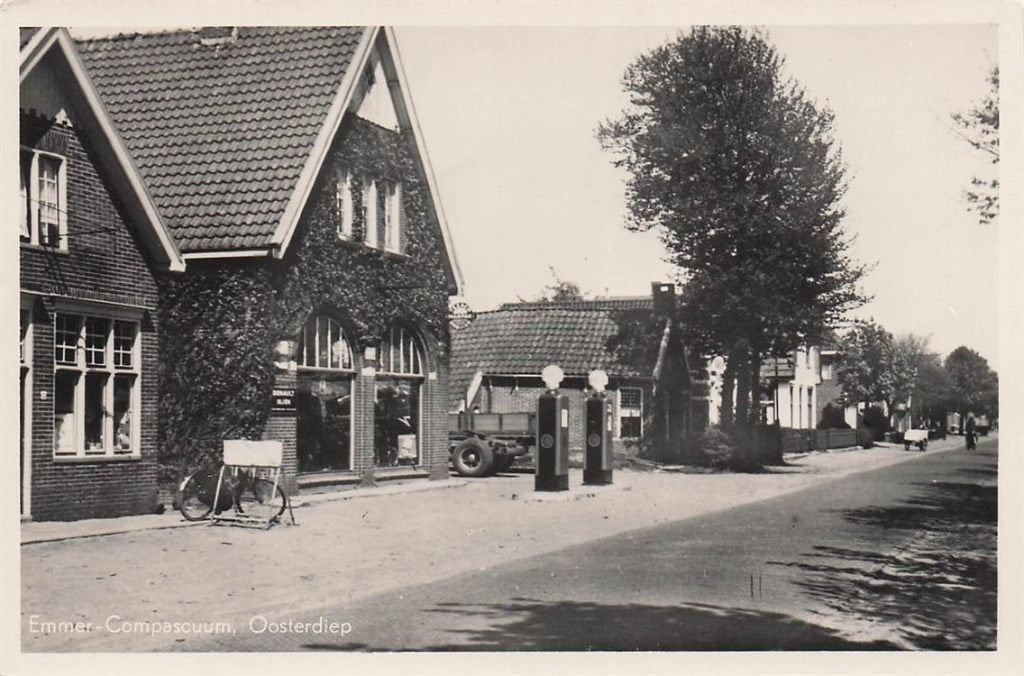 703-326-027 Emmer-Compascuum Oosterdiep, Verzamelen, Ansichtkaarten | Nederland, Verzenden, Voor 1920, Drenthe