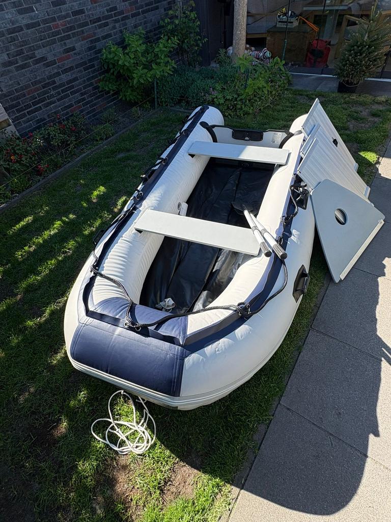 Rubberboot 320 - helemaal compleet, Ophalen, Overige typen, Zo goed als nieuw, Met peddels