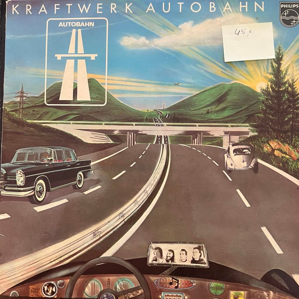Kraftwerk - Autobahn LP (1974) - Originele Persing, Gebruikt, Originele persing, Ophalen of Verzenden, 1970 - 1979