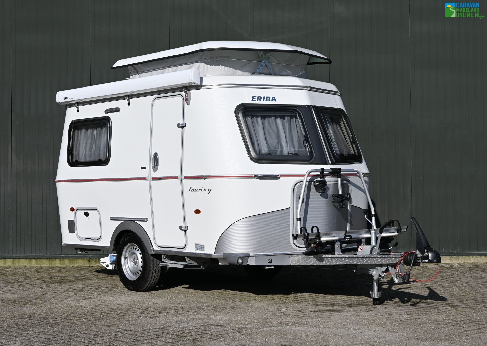 Eriba Touring Familia 310 Mover|Luifel|Fietsdrager|BoilerTOP, Kachel, Eriba, Tot 4 meter, Bedrijf