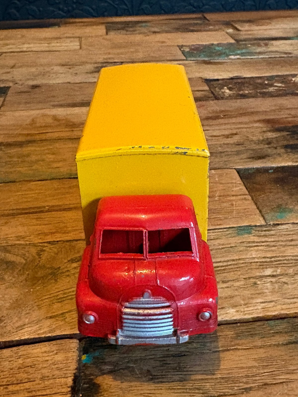 Dinky Supertoys 923 Big Bedford Van Heinz – origineel, Ophalen of Verzenden, Gebruikt, Bus of Vrachtwagen, Dinky Toys