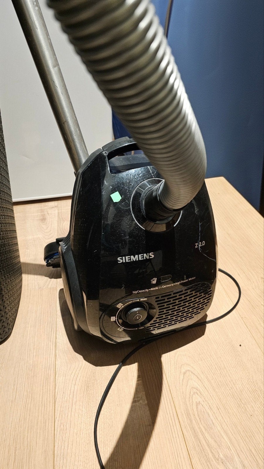 Siemens Z2.0 vaccum cleaner, Siemens, Gebruikt, Geschikt voor harde vloeren, Sledestofzuiger