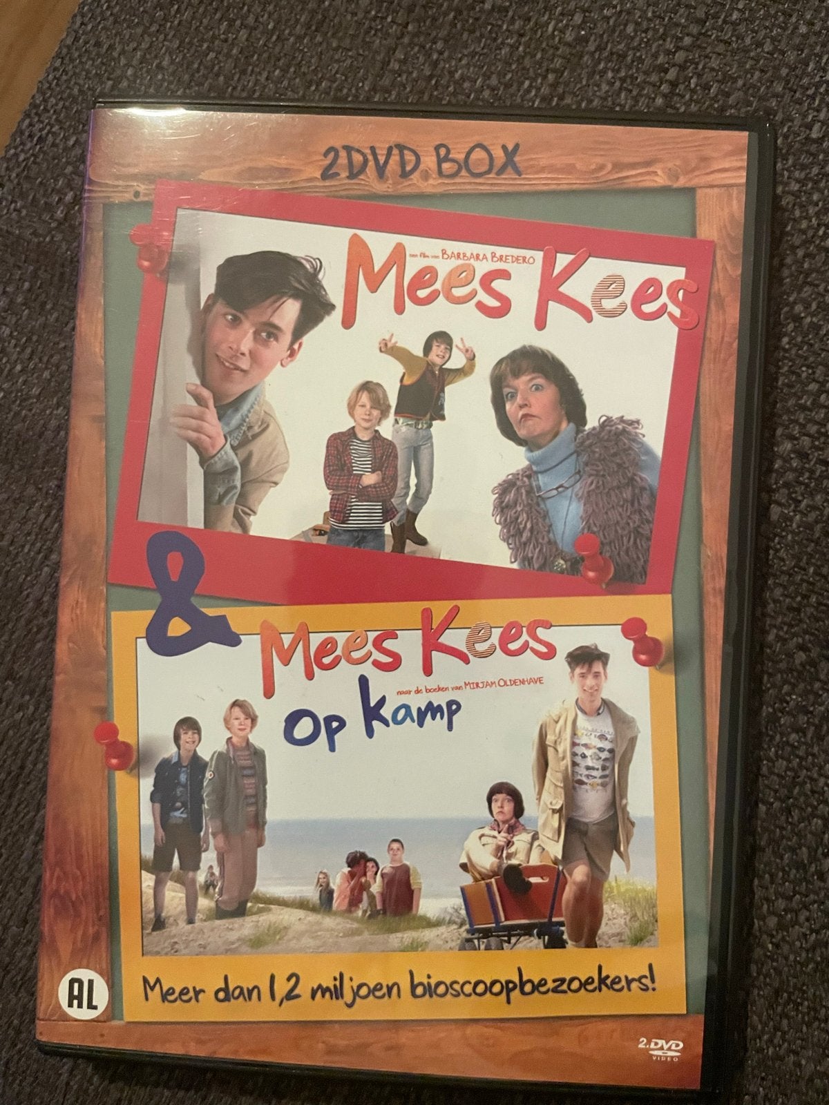 Mees Kees & Mees Kees Op Kamp 2DVD Box, Cd's en Dvd's, Gebruikt, Verzamelbox, Alle leeftijden, Nederlands