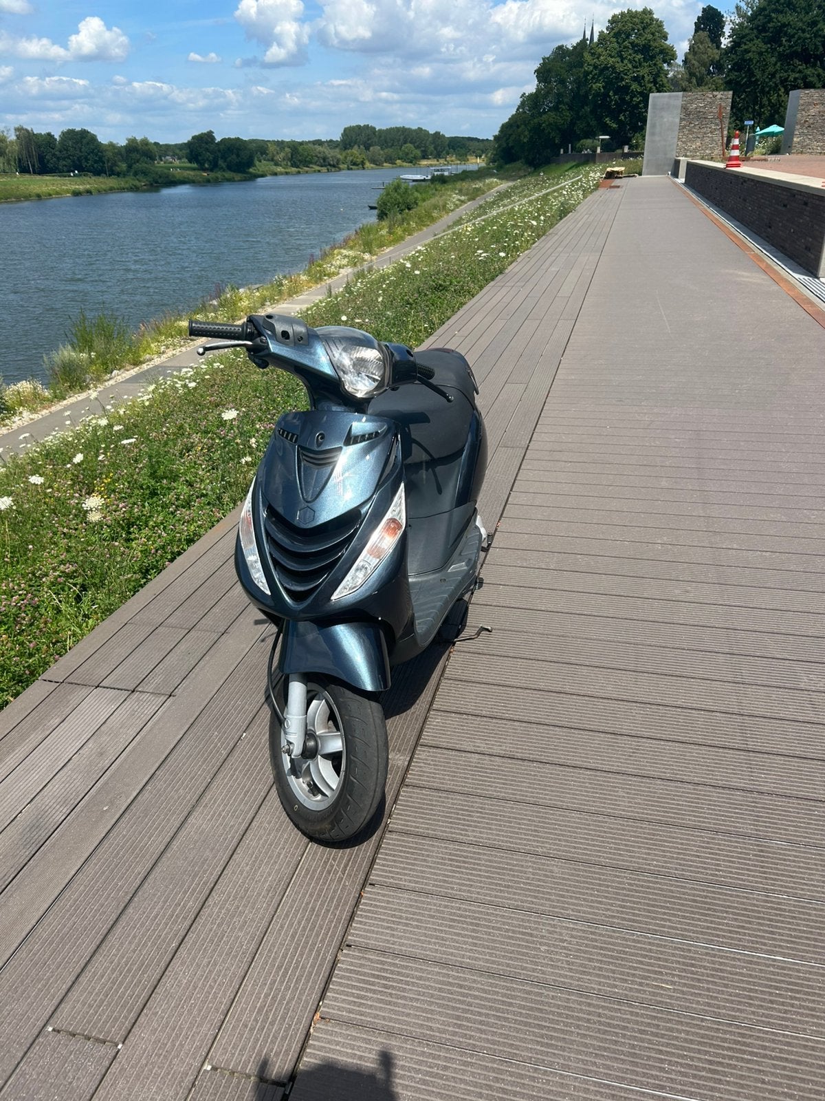 2 takt 50cc zip, Ophalen, Gebruikt, Benzine, Zip