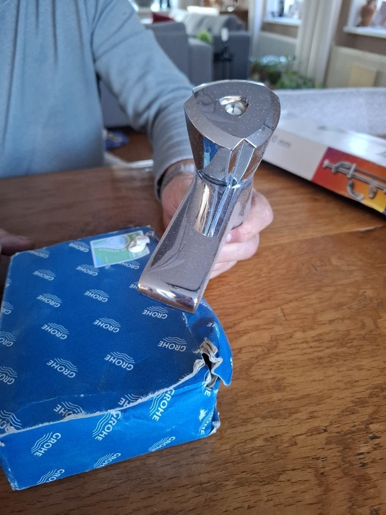 Fontijn kraan, Ophalen, Nieuw, Chroom, Kraan