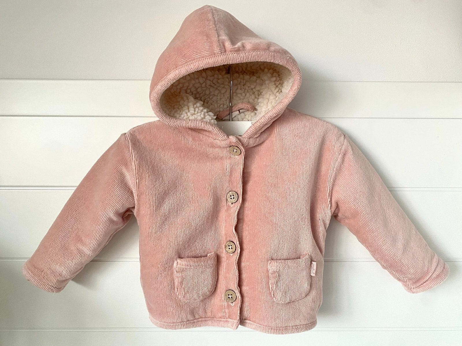 Roze Prenatal babyjasje maat 62 winter jas warm gevoerd, Ophalen of Verzenden, Zo goed als nieuw, Jongetje of Meisje, Jasje