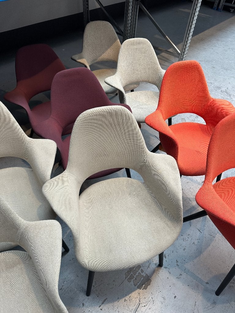 Partij Vitra Organic Conference Chairs & Organic Chairs, Huis en Inrichting, Stoelen, Ophalen, Gebruikt, Overige kleuren, Vijf, Zes of meer stoelen