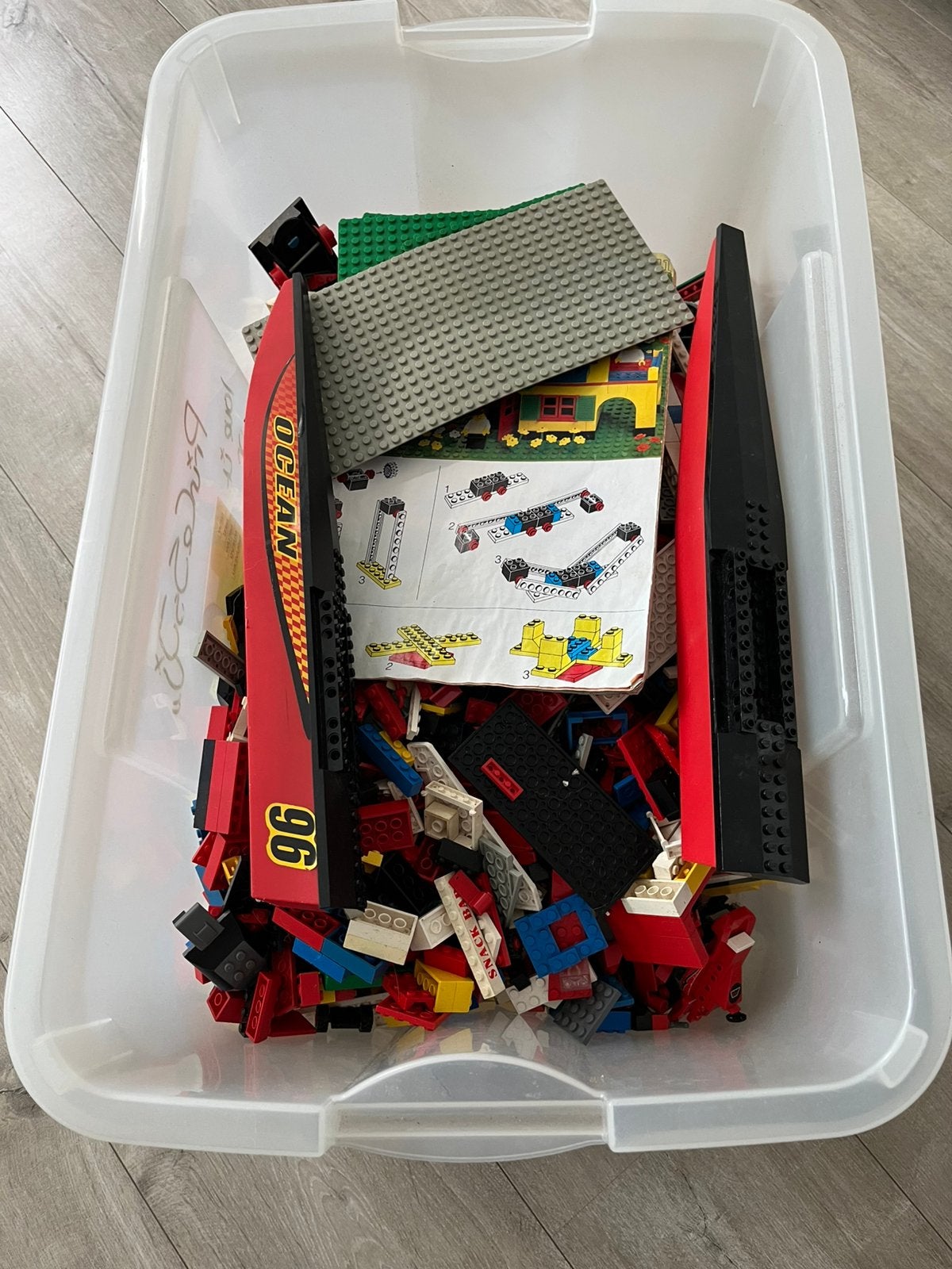 Grote partij lego, Ophalen, Gebruikt, Losse stenen, Lego