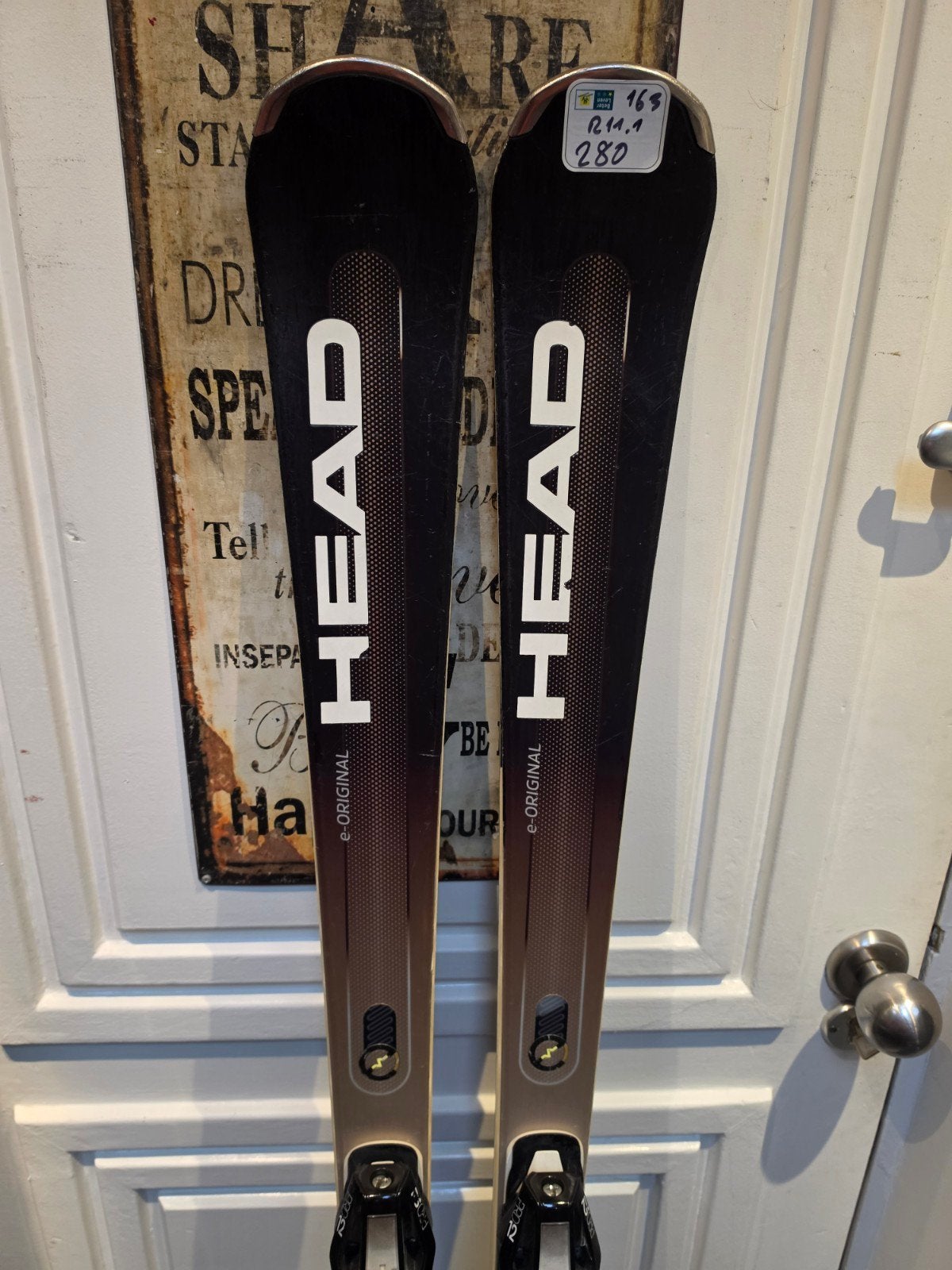 163cm HEAD SUPERSHAPE E ORGINAL R11.1 MINDER  ALS  E MAGNUM