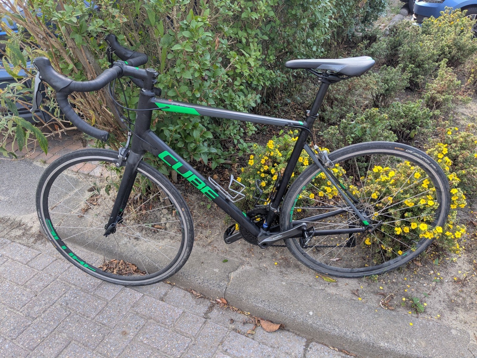 Cube Attain racefiets, Fietsen en Brommers, Fietsen | Racefietsen, 28 inch, Aluminium, Zo goed als nieuw, 15 tot 20 versnellingen