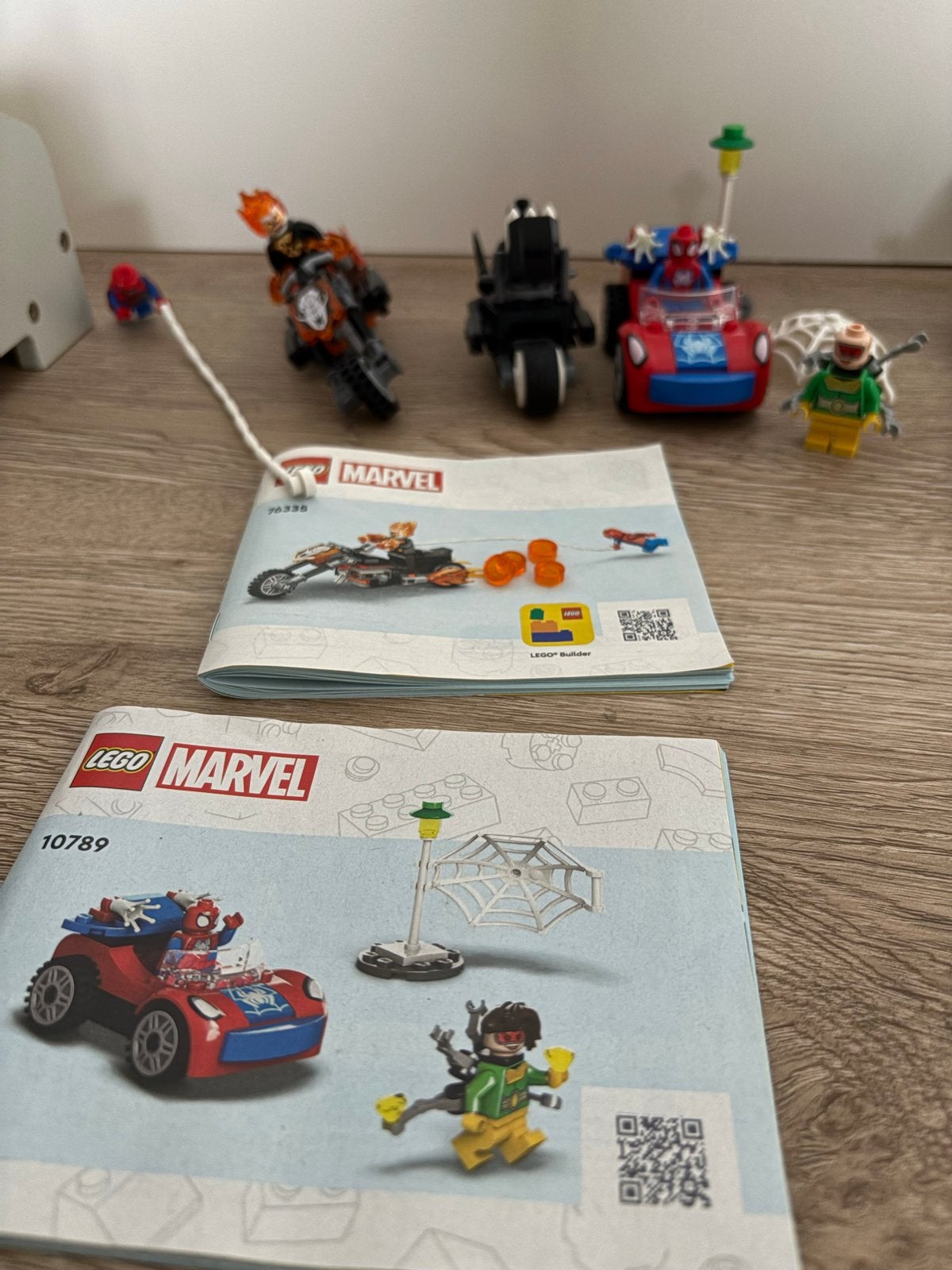 LEGO Marvel Spider-Man en Ghost Rider vs. Carnage sets, Ophalen, Marvel, Lego, Zo goed als nieuw