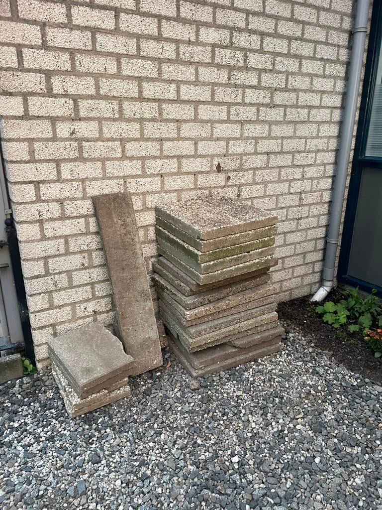 (Grind)tegels gratis, Ophalen, Zo goed als nieuw, Overige materialen