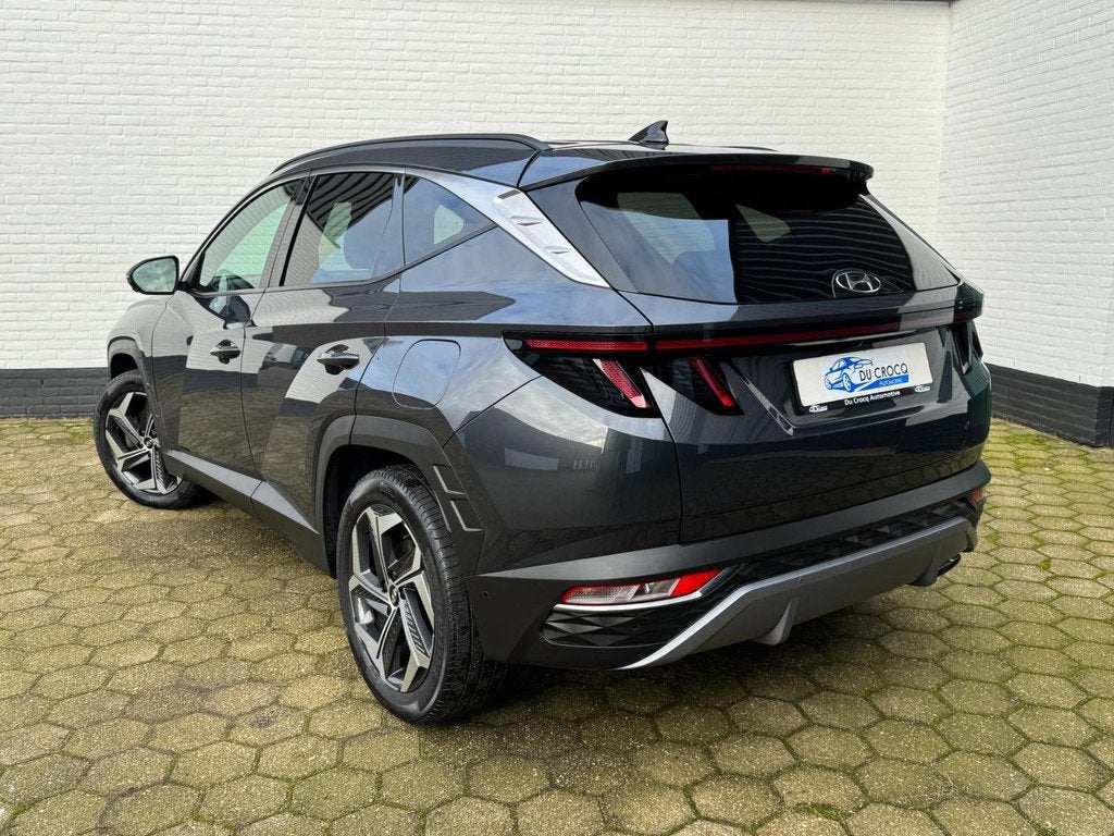 Hyundai TUCSON 1.6 T-GDI PHEV Premium 4WD l LEDER l TREKHAAK, Auto's, Hyundai, Automaat, 1350 kg, Gebruikt, 4 cilinders