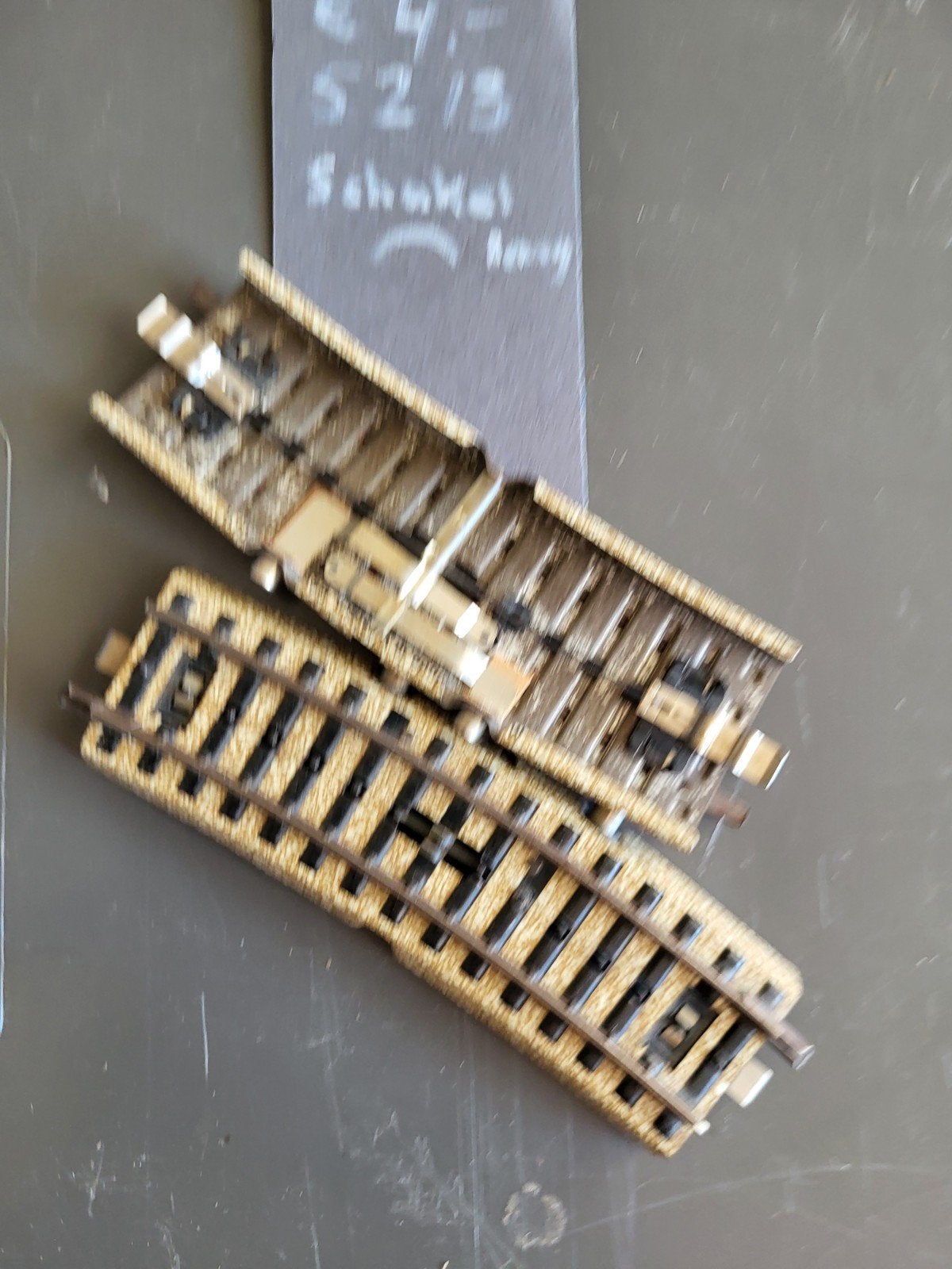 märklin schakelrails 5147, Wisselstroom, Gebruikt, Rails, Ophalen of Verzenden