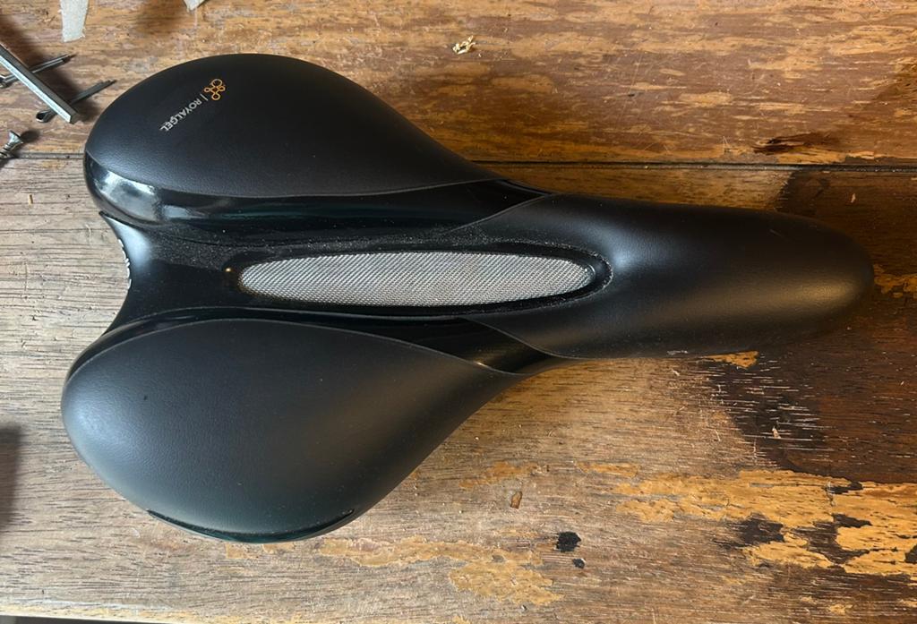 Selle royaal respero zadel, Fietsen en Brommers, Fietsonderdelen, Ophalen of Verzenden, Zo goed als nieuw, Zadel