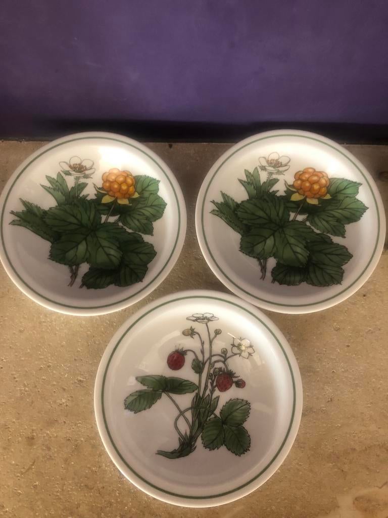 Vintage Ikea schaaltjes, 3 voor €8, Gebruikt, Porselein of Keramiek, Schaal, Rond