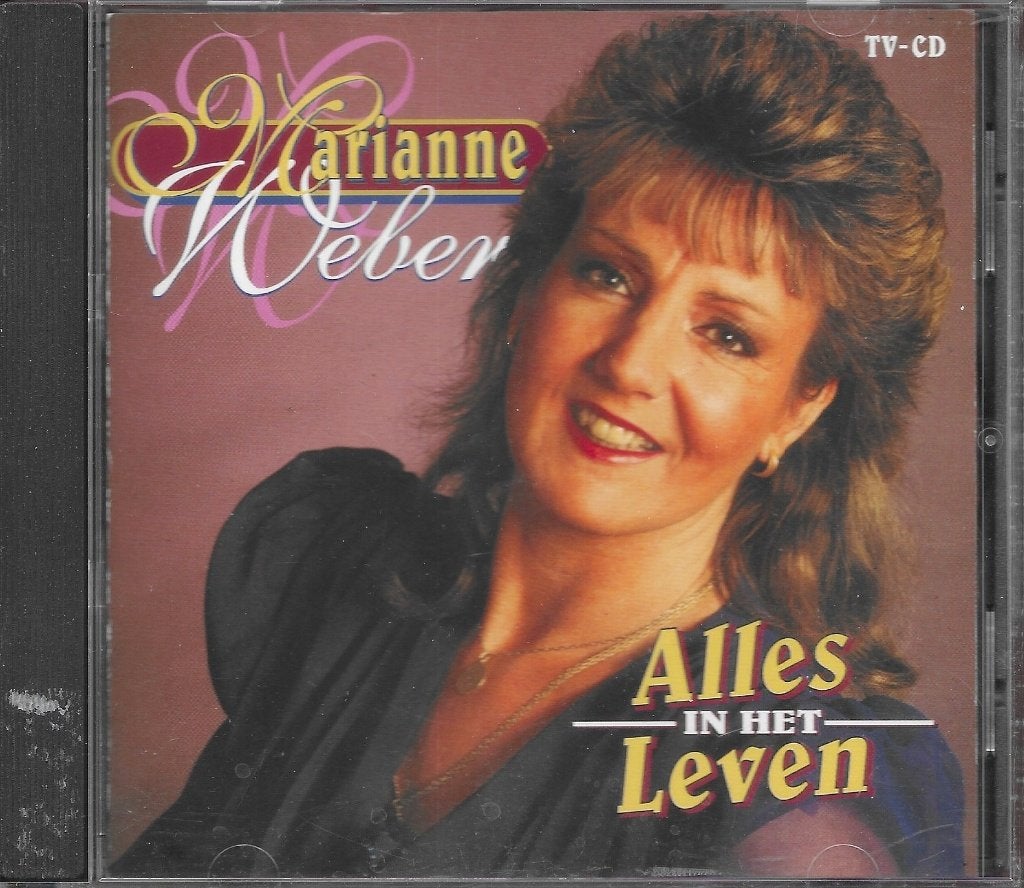 CD Marianne Weber, Ophalen of Verzenden, Gebruikt, Levenslied of Smartlap