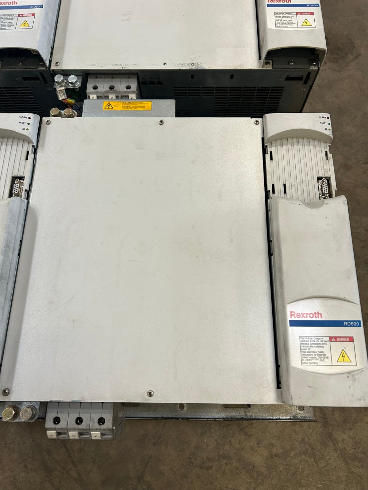 6 x Bosch Rexroth RD500 RD52.1-7N-075-D-V1-FW/S122 75kW, Ophalen