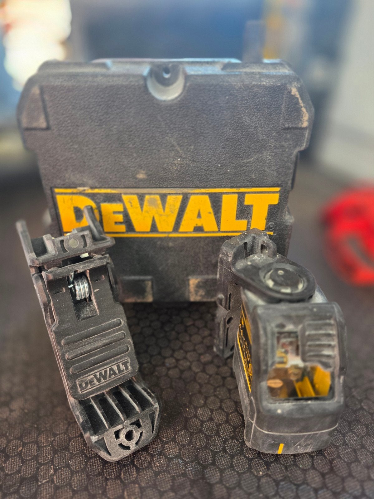 DeWalt Groene Kruislijnlaser, Ophalen of Verzenden, Gebruikt, Licht