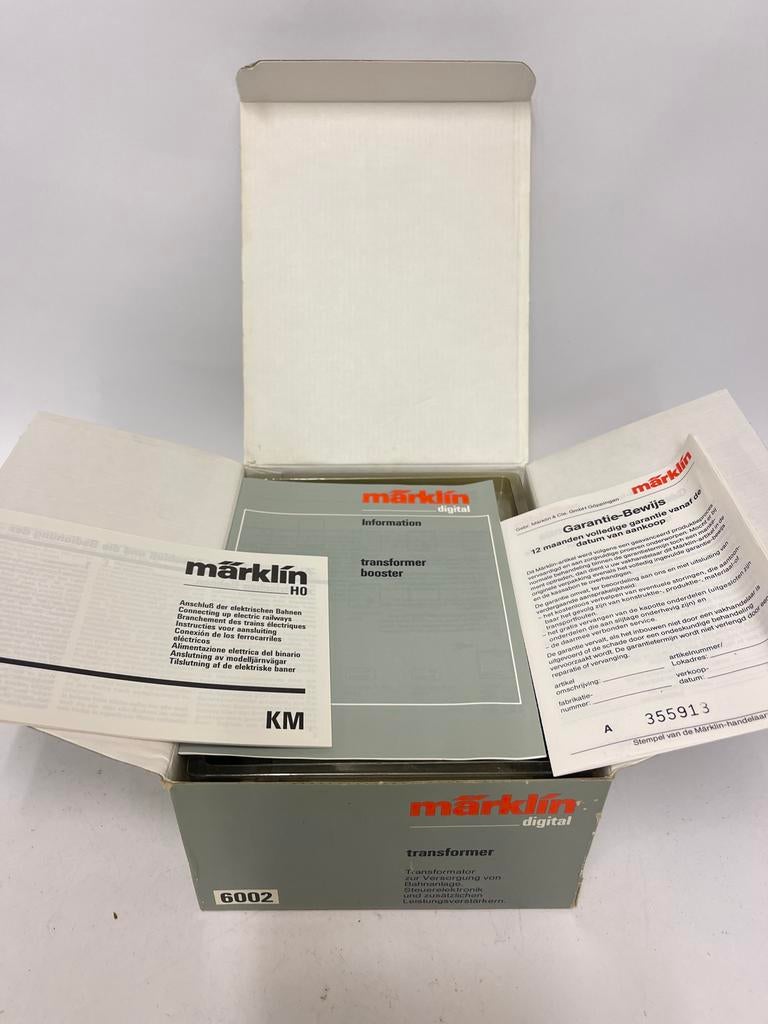 ** NIEUW in OVP ** Märklin TRANSFORMATOR ** 6002 ** 52 VA **, Nieuw, Ophalen of Verzenden, Märklin, Transformator of Voeding