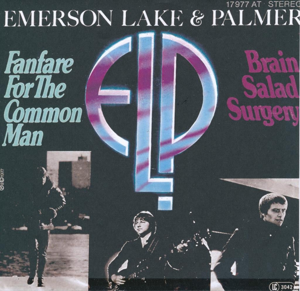 1820 ELP - Fanfare for the common man (1973 - kopie hoes), Gebruikt, 7 inch, Single, Ophalen of Verzenden
