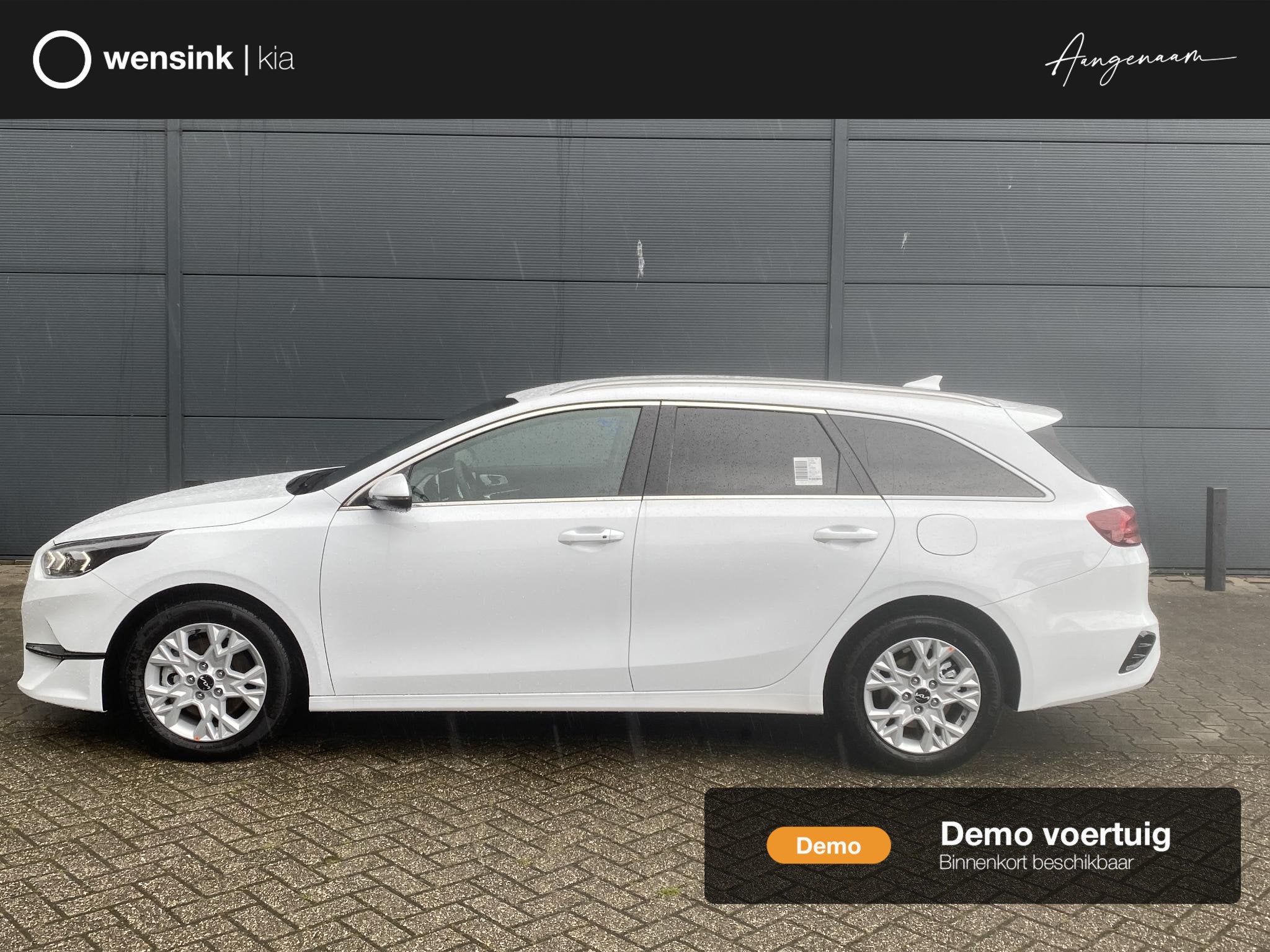 Kia Ceed Sportswagon 1.0 T-GDi DynamicPlusLine | Stoel/Stuur, Voorwielaandrijving, Euro 6, Leder en Stof, Wit