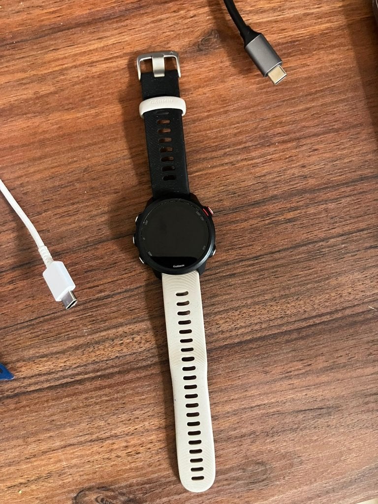 Garmin Forerunner 245 Music, Gebruikt, Zwart, Garmin, Ophalen of Verzenden