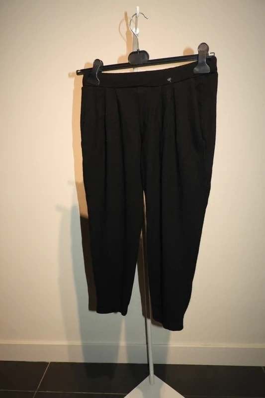Helmut Lang zwarte broek fijn model van wol M, Maat 38/40 (M), Verzenden, Helmut Lang, Zwart