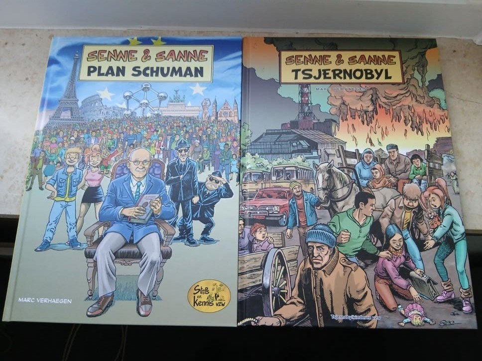 Senne en Sanne hardcovers, Meerdere comics, Ophalen of Verzenden, Zo goed als nieuw, Europa