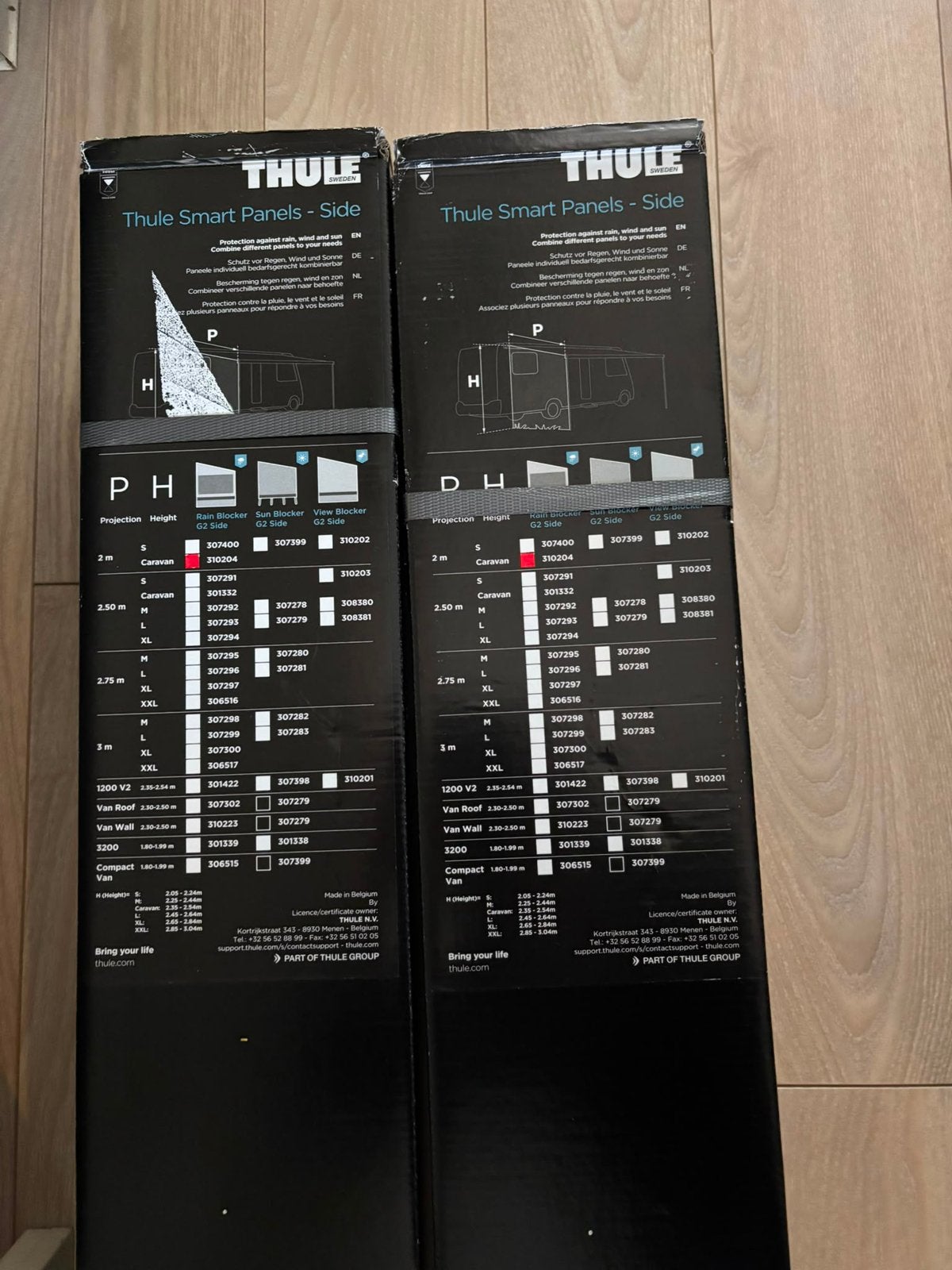 Thule Rain Blocker side G2 zijwand 200 caravan., Ophalen, Zo goed als nieuw