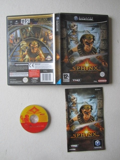 Sphinx Nintendo Gamecube, Spelcomputers en Games, Avontuur en Actie, 1 speler, Ophalen of Verzenden, Zo goed als nieuw