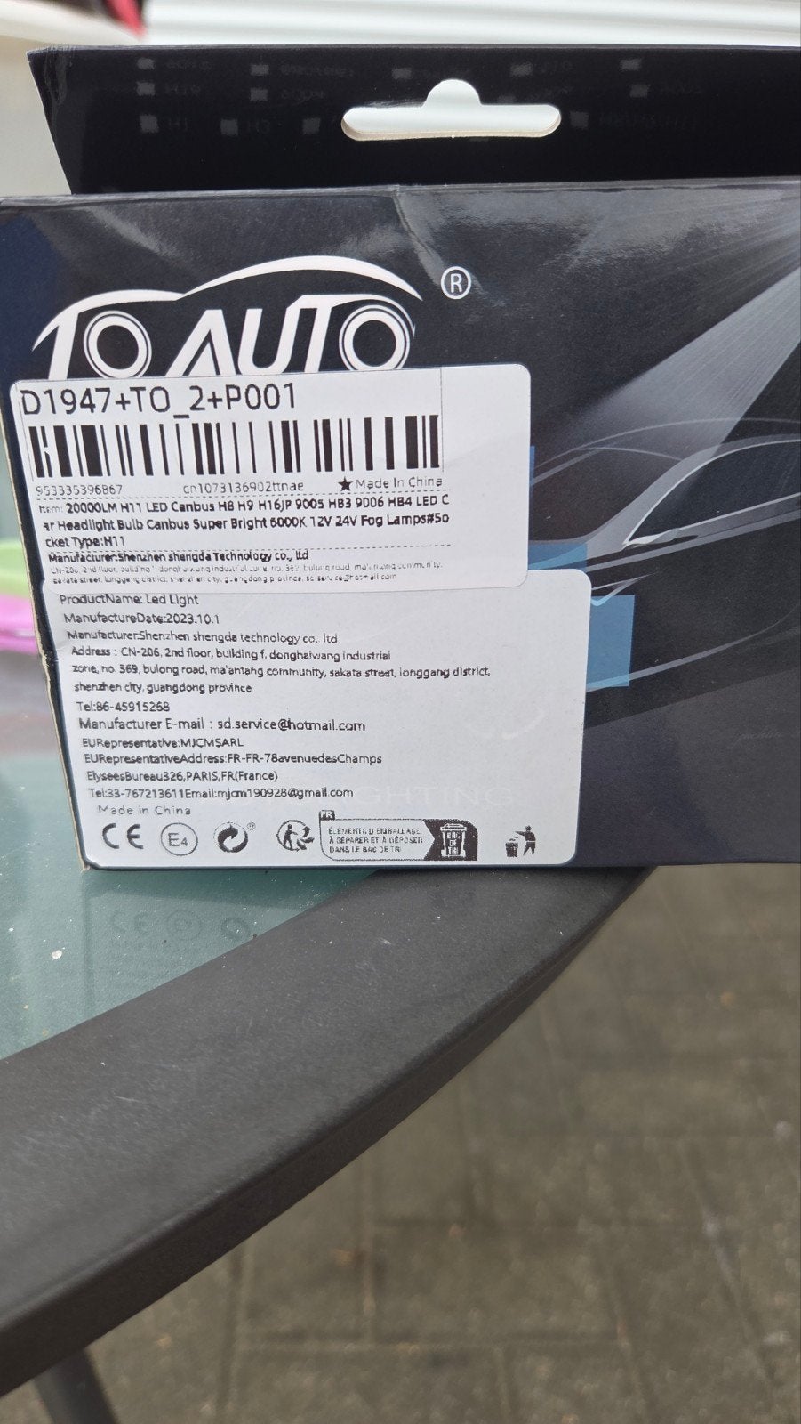10 AUTO LED Koplampen H1 6000K 12V 24V Plug & Play, Ophalen of Verzenden, Nieuw, Universele onderdelen