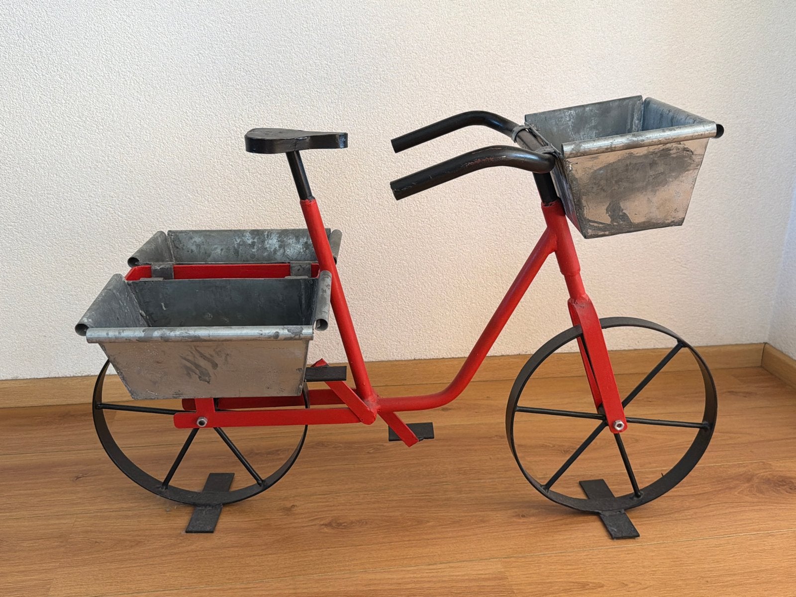 Decoratieve fiets met plantenbakken, Antiek en Kunst, Ophalen
