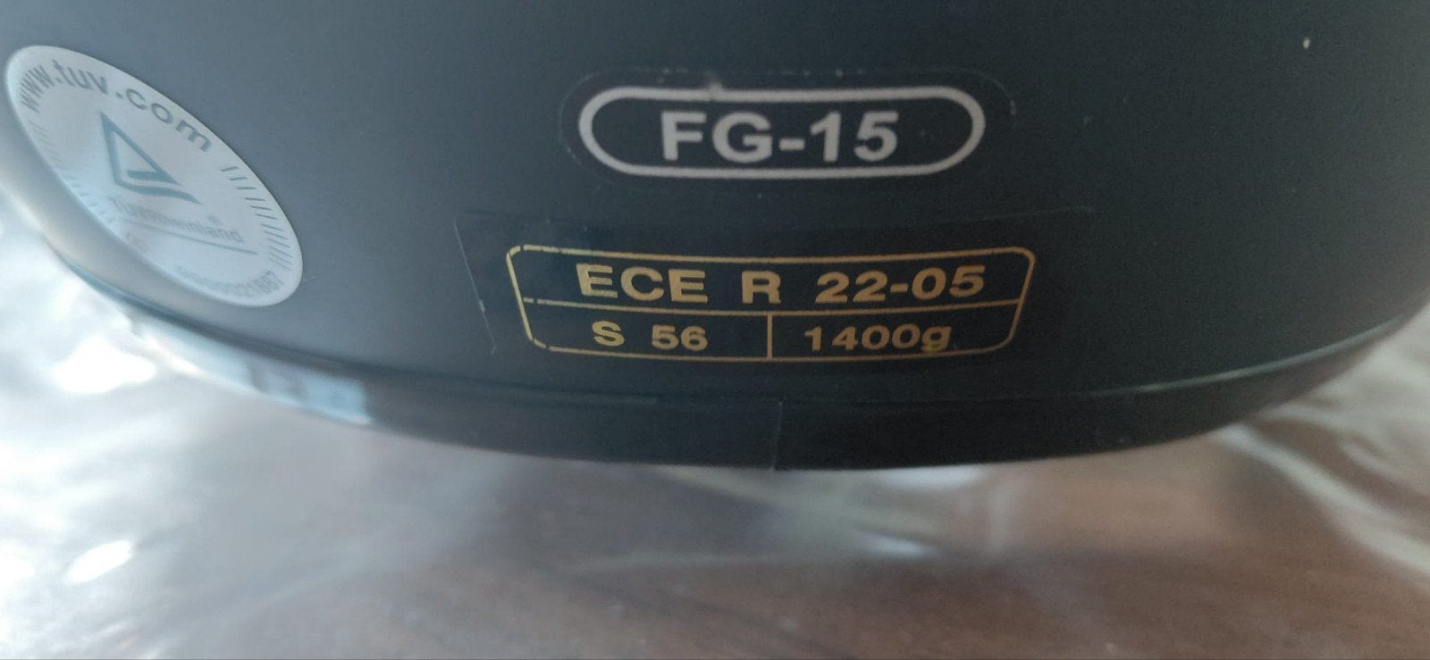 HJC FG-15 Integraalhelm - Maat S (56cm), Motoren, Kleding | Motorhelmen, Integraalhelm, S, HJC, Tweedehands, Ophalen of Verzenden
