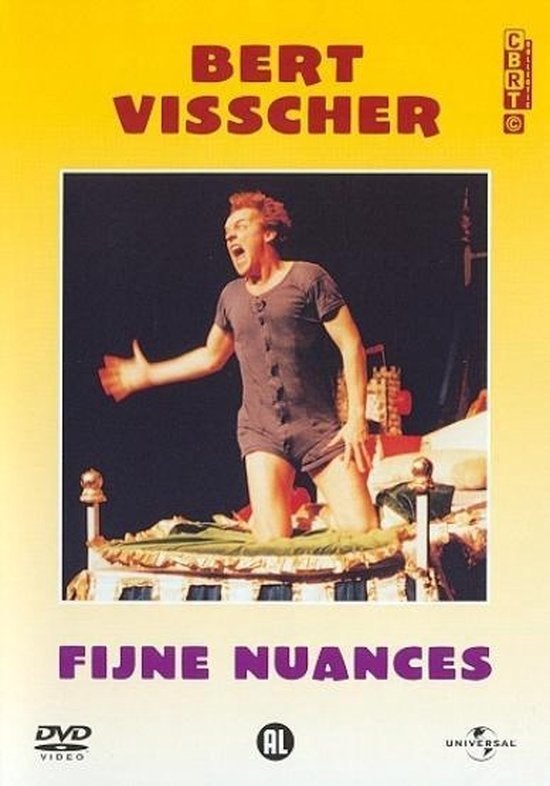 Bert Visscher - Fijne Nuances (DVD), Stand-up of Theatershow, Bert Visscher, Alle leeftijden, Ophalen of Verzenden