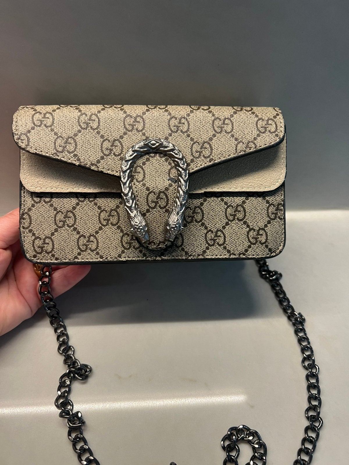 Gucci Dionysus Schoudertasje - Zo goed als nieuw, Ophalen of Verzenden, Zo goed als nieuw, Beige, Schoudertasje
